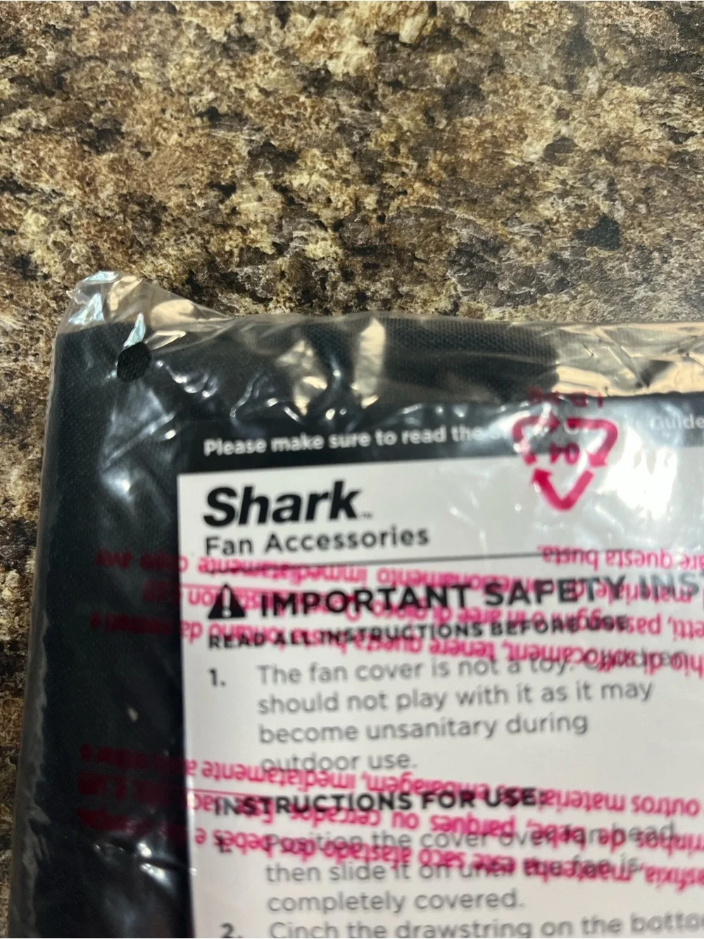 Ninja Accessories / Ninja Shark Fan Cover